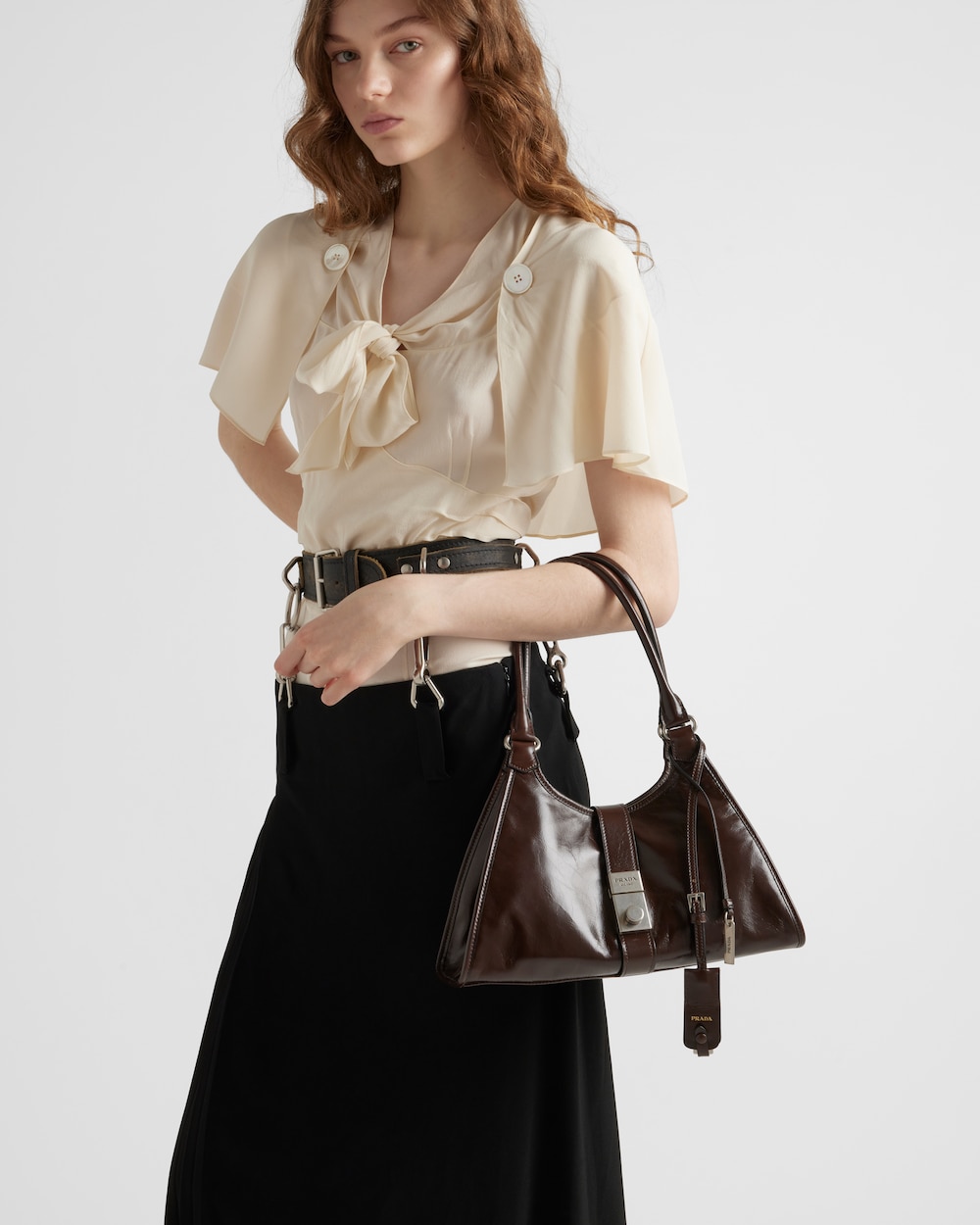 Medium Leather Tote Bag - Image 6